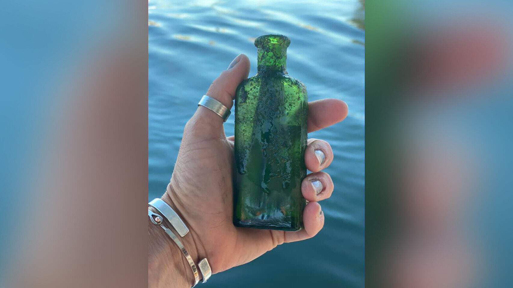 A boat captain found a 95-year-old message in a bottle in Michigan. The internet helped track down the writer's daughter